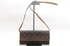 LOUIS VUITTON ツインGM ショルダーバッグ モノグラム ブラウンのサムネイル