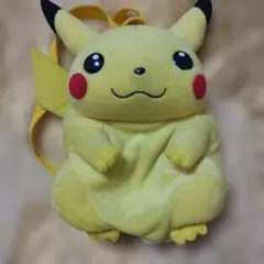 希少 ポケモン ピカチュウ ぬいぐるみ リュック 海外版 レトロ - メルカリ