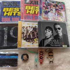 【休日価格】EXILE　CD 6枚おまとめ+小物