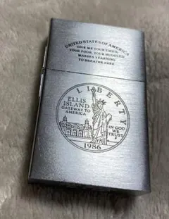 zippo 自由の女神 ヴィンテージ 前面刻印 希少モデル 1993年製 シルバーインナー 1993
