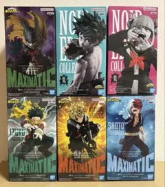 【僕のヒーローアカデミア】プライズフィギュア　６点セット