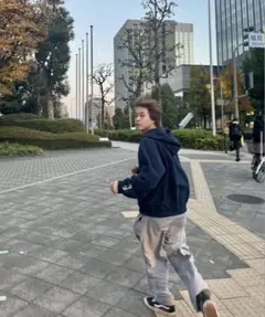 Laid.B MARINA PARKA Navy Sサイズ