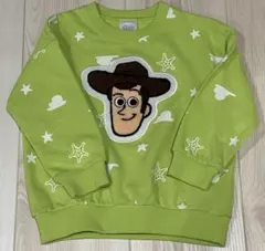 新品未使用タグ付き　トイストーリー　ウッディ　トレーナー　100cm