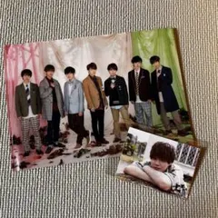 関西ジャニーズJr. なにわ男子 クリアファイル 集合 大橋和也 公式写真 1枚