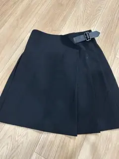 GU ブラック プリーツスカート Mサイズ