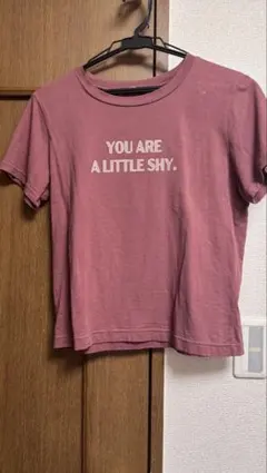 ナイスクラップ　ピンクTシャツ