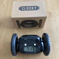 CLOCKY Alarm Clock on Wheels ブラック