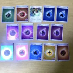 ポケモンカード 基本エネルギーセット　ミラー　プレイ用