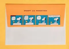 1972年スヌーピー昭和レトロ文房具レター便箋ホールマーク封筒SNOOPY9枚