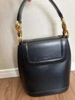 ungaro 黒 レザー ハンドバッグのサムネイル