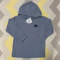 新品未使用 恐竜 ステゴサウルス フード付き パーカー 110