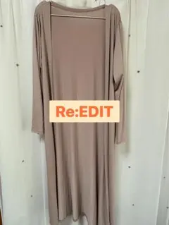Re:EDIT⭐️ロングカーディガン