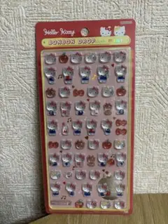 ボンボンドロップシール　サンリオ　赤キティ　mini 正規品