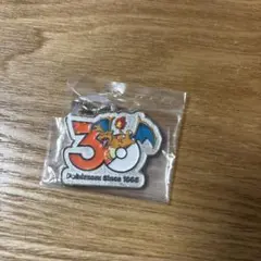 ポケモン 30周年記念メタルチャームマスコット　リザードン
