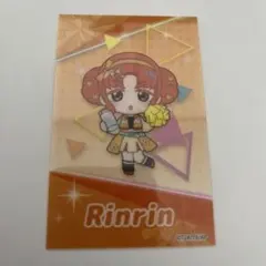 プリプリライブ リンリン おねがいアイプリ　クリアカード　ひみつのアイプリ