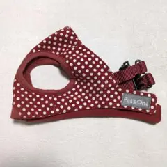 Pet's One 犬用ハーネス ドット柄 レッドカインズ ペッツワン 小型犬