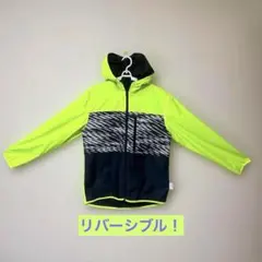 【極希少モデル】ナイキ リバーシブル ナイロンジャケット M 圧巻のネオンカラー