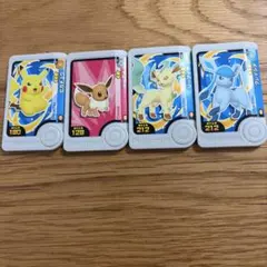 ポケモンフレンダ ベストタッグ3弾 ピカチュウ　イーブイ　リーフィア　グレイシア