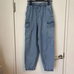 GU カーゴプルオンパンツ ガールズ JR Mサイズ