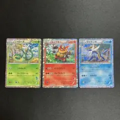 【匿名配送】ジャローダ エンブオー ダイケンキ キラ 3枚セット