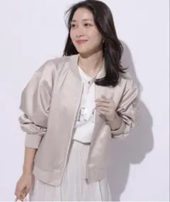 アプワイザーリッシェ❤︎ MA-1 ピンクベージュ