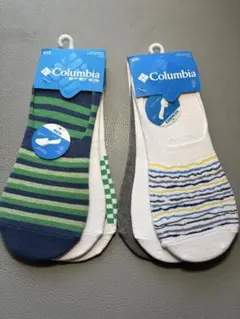 コロンビアColumbia メンズソックス　6足セット　25-28CMのサムネイル