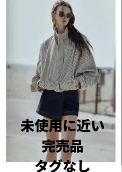 ZARA チェック柄ボンバージャケット XSサイズ　未使用品 ZARA チェック柄ボンバージャケット XS - メルカリ