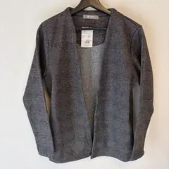 【新品】nano universe カチオングレンチェック ラップカーディガン