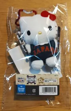 タイトーくじ　侍ジャパン×サンリオキャラクターズ　D賞 ハローキティ