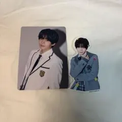 HARDWORK 長尾謙杜 トレカ シール