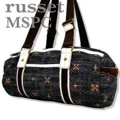 希少 russet ラシット ミニボストン デニム MSPC 肩掛けのサムネイル