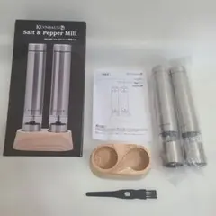 【KEVNHAUN】ソルト＆ペッパー電動ミルセット　新品未使用のサムネイル
