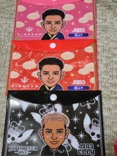 三代目　ELLY　会場限定ポーチ　３種セット