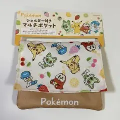 【新品】キャラクター ポケモン移動ポケット ショルダーつきマルチポケット
