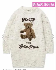 【新品未使用品】ジェラートピケ パウダーネップジャガードワンピース