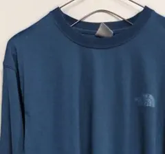 THE NORTH FACE 長袖カットソー L 青