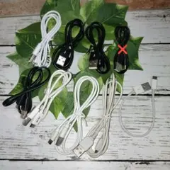 microUSBケーブル　タイプB　まとめ売り　データ転送不可