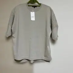新品 COMME CA ISM 半袖ニット