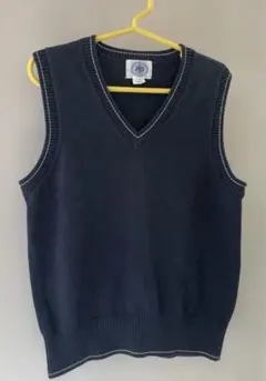 J.PRESS 白ライン入り濃紺ベスト　120cm