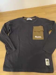 LOGOS 長袖カットソー 140サイズ ダークグレー