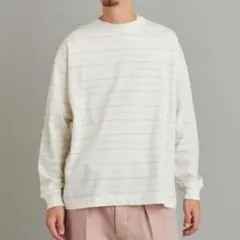 Steven Alan ボーダー長袖カットソー BOLD FITのサムネイル