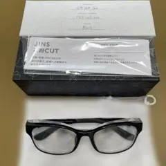 JINS 花粉CUT BASIC メガネ ブラック