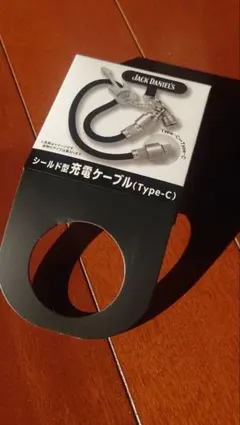 新品・未開封JACK DANIEL'S シールド型充電ケーブル ジャックダニエル