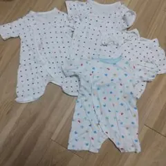 肌着　ロンパース　セット