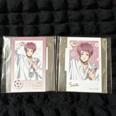 ブルーロック 描き下ろしモーニングルーティン絵柄 イラストカード 糸師冴セット