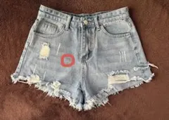 ANAP ダメージ加工 デニムショートパンツ⭐︎値下げしました⭐︎