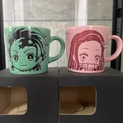 鬼滅の刃マグカップ　炭治郎ねずこペア