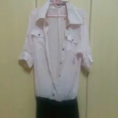 タイトスカート シャツワンピース♡値下げ