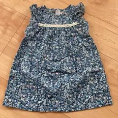 マザウェイズ　花柄ワンピース　90㎝のサムネイル