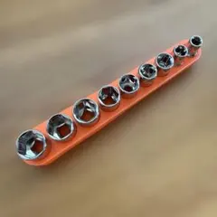六角ビット ソケットレンチセット 9点 ホルダー付 5mm〜13mm 工具